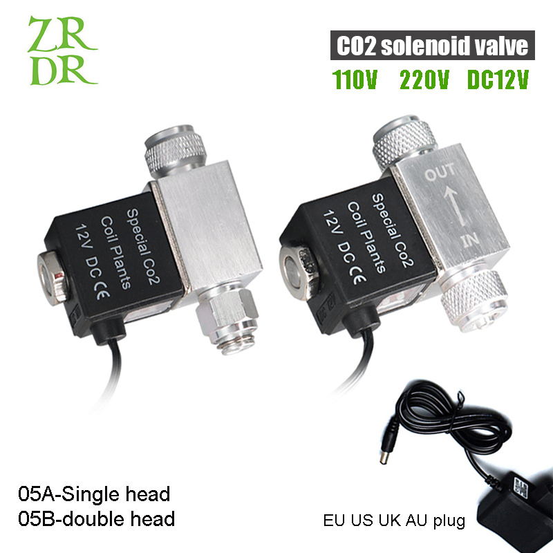 Aquarium Fish Electric - ZRDR Aquarium Co2 Solenoid Valve Regulator