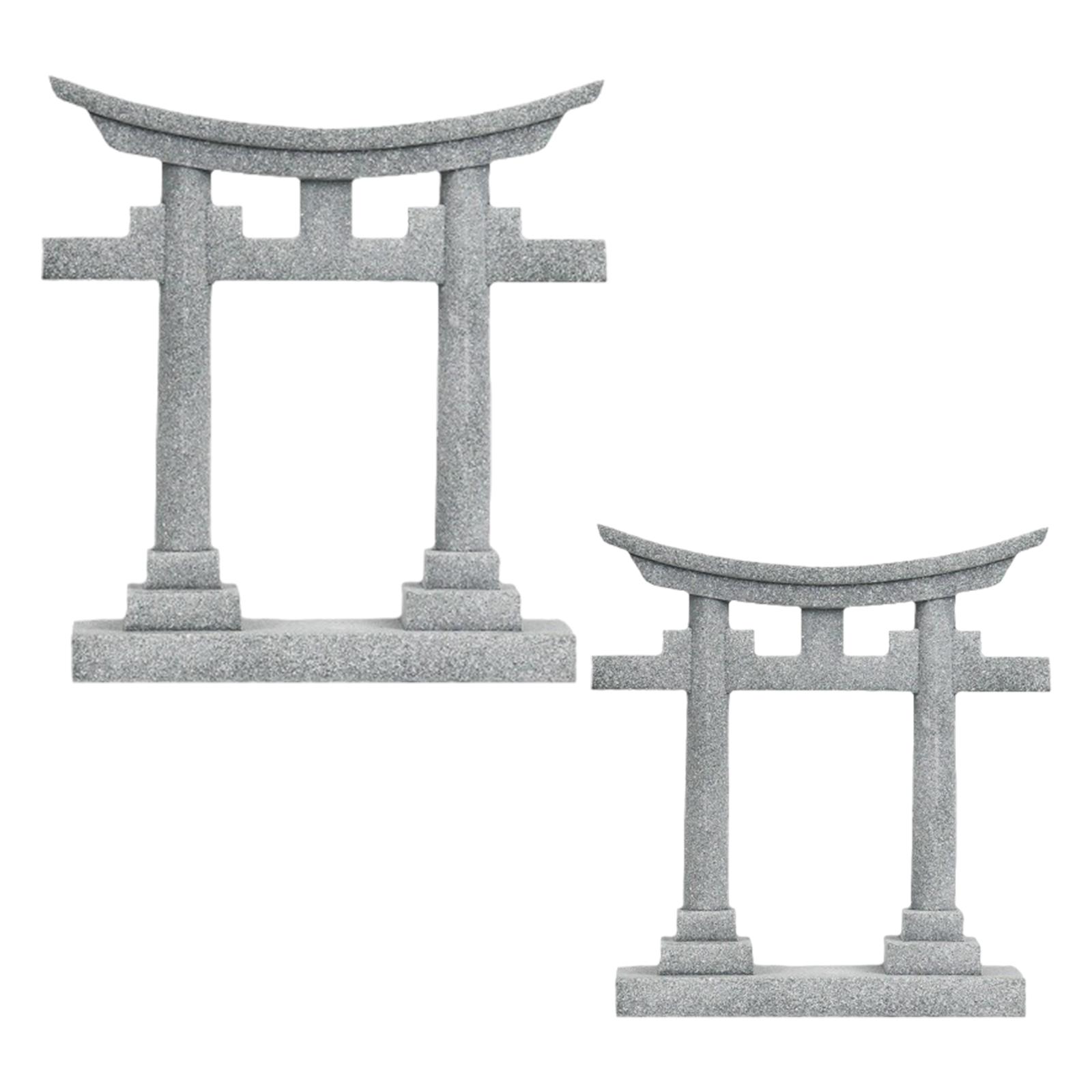 Aquarium Fish Hideout - Fish Tank Decoration Miniature Japanese Torii