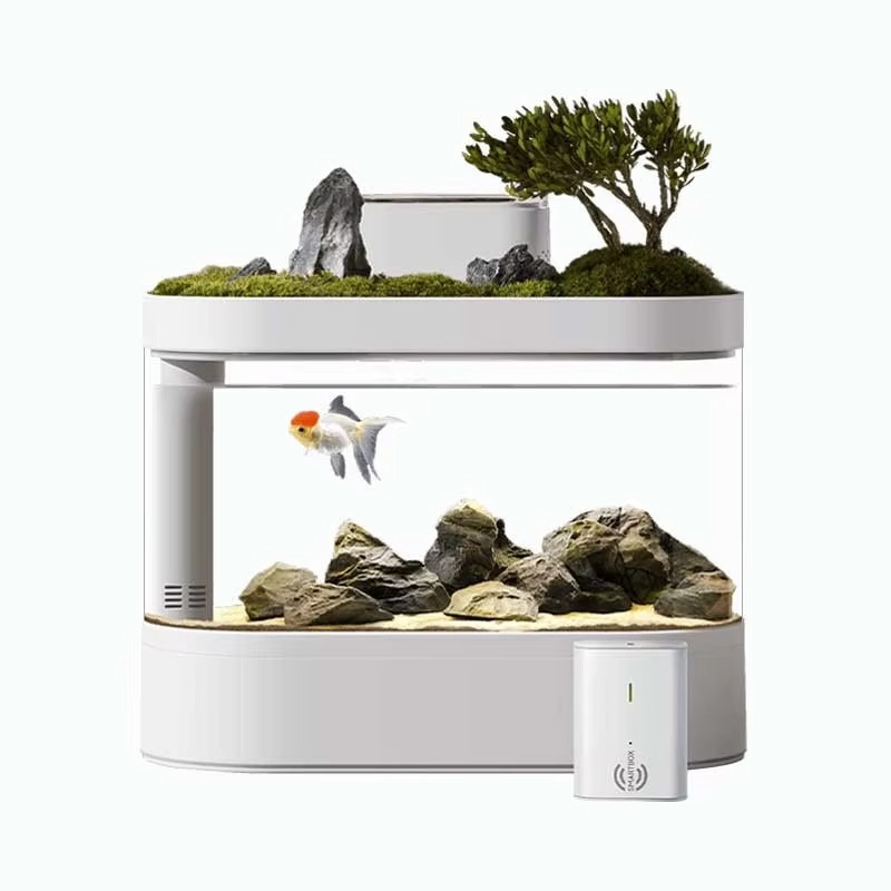 Aquarium Fish Feeder Automatic - Desktop Smart Aquarium Fish Tank with