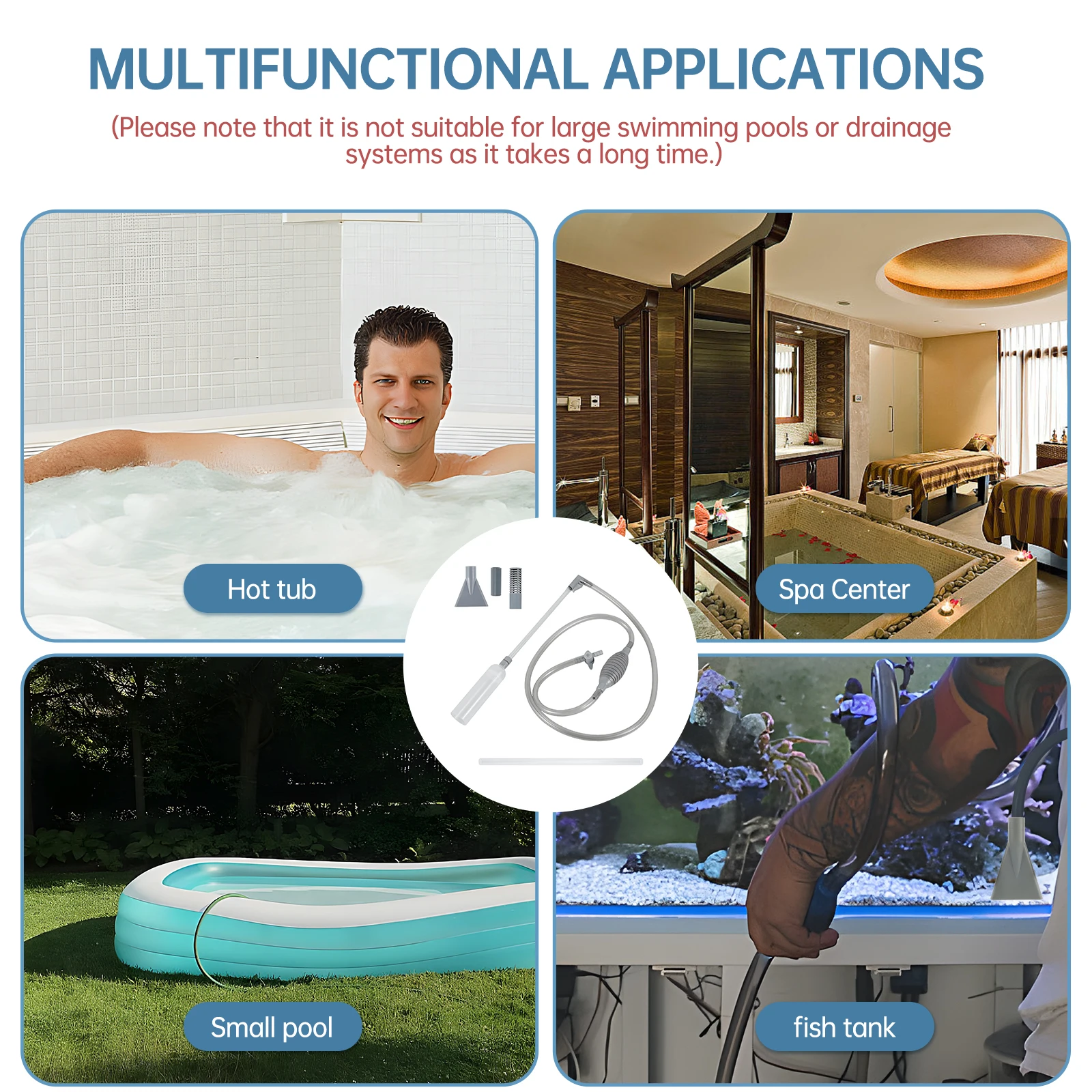 Hot Tub Vacuum Cleaner 10ft Sw - Aquarium Fish House review and price