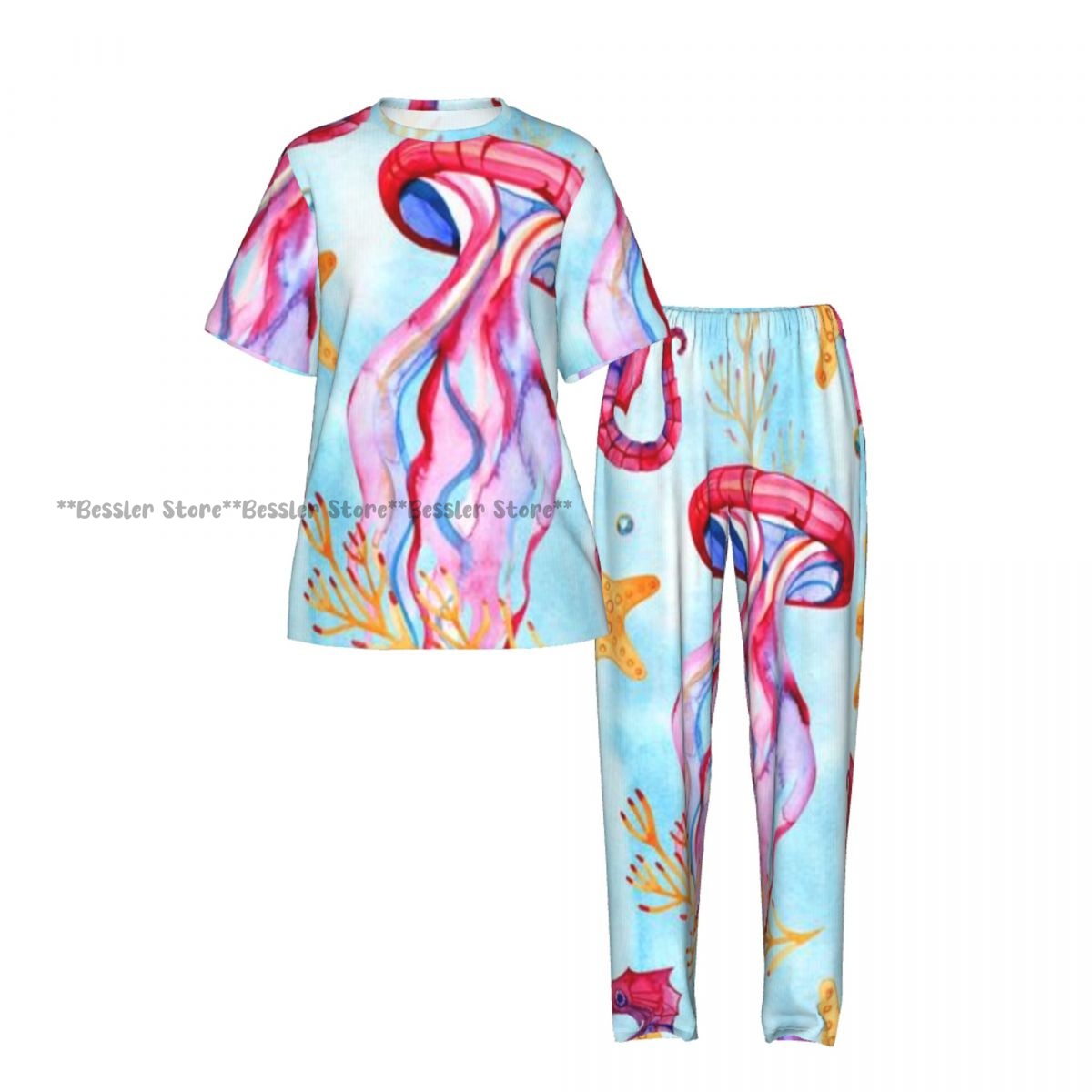 Women's 2-piece set Tropical A - Aquarium Fish Exotic review and price