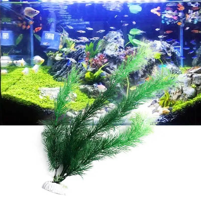 Artificial Aquarium Decor Plan - Aquarium Fish Artificial review and price