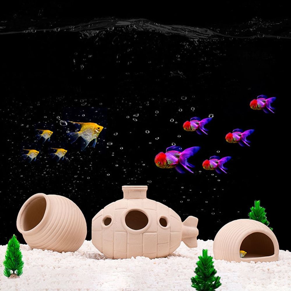 Ceramic Aquarium Shrimp Hideaw - Aquarium Fish Hideout review and price