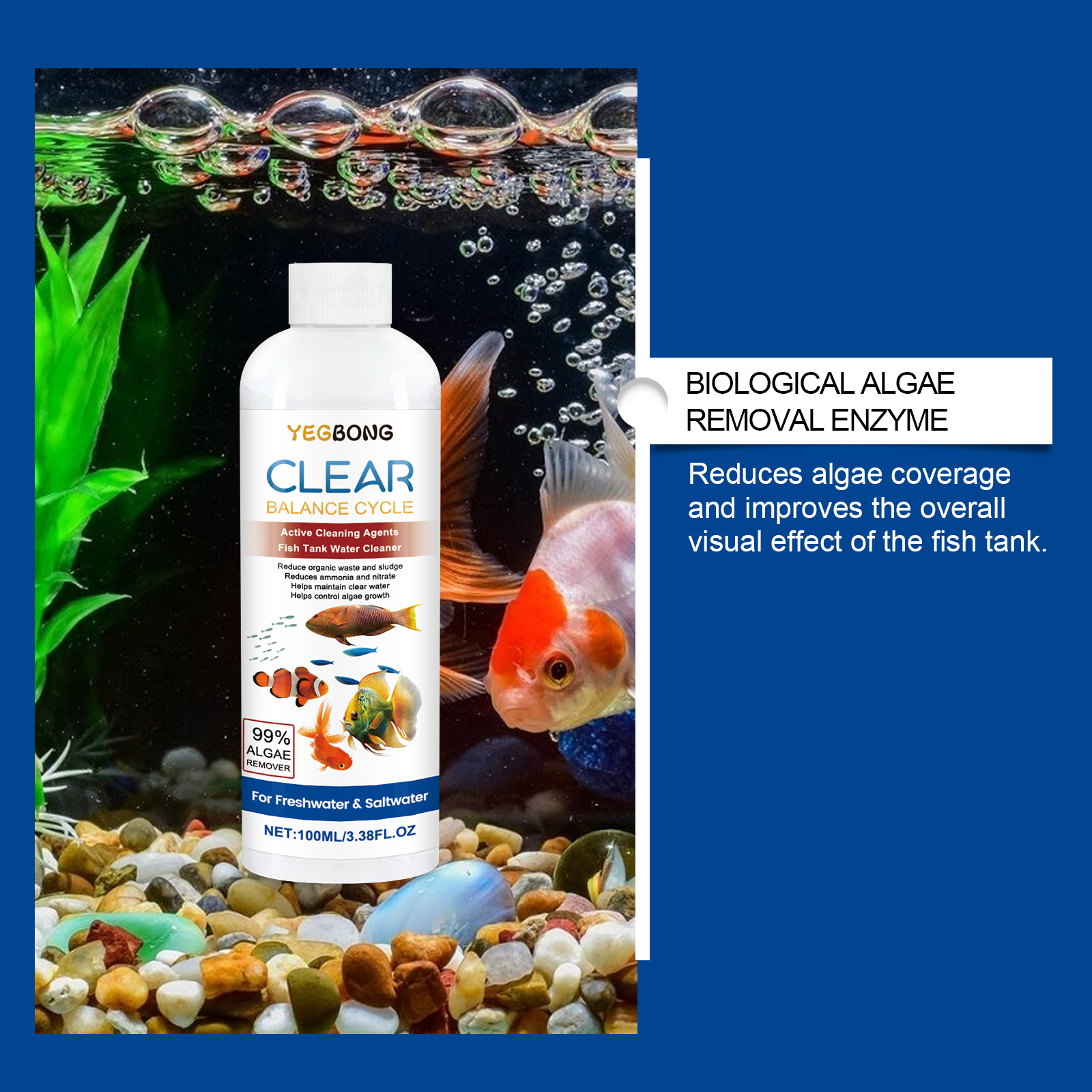 Aquarium Water Clarifier 100ml - Aquarium Fish House review and price