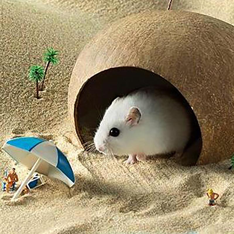 Coconut Hut Decor for Aquarium - Aquarium Fish Hideout review and price