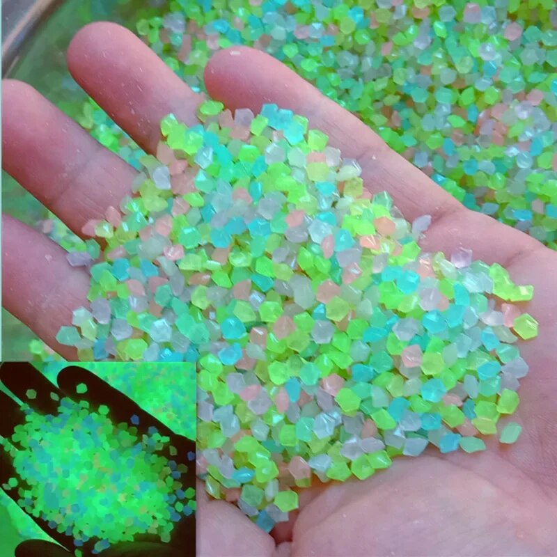 1000pcs 3-5mm Luminous Sand Gl - Aquarium Fish House review and price