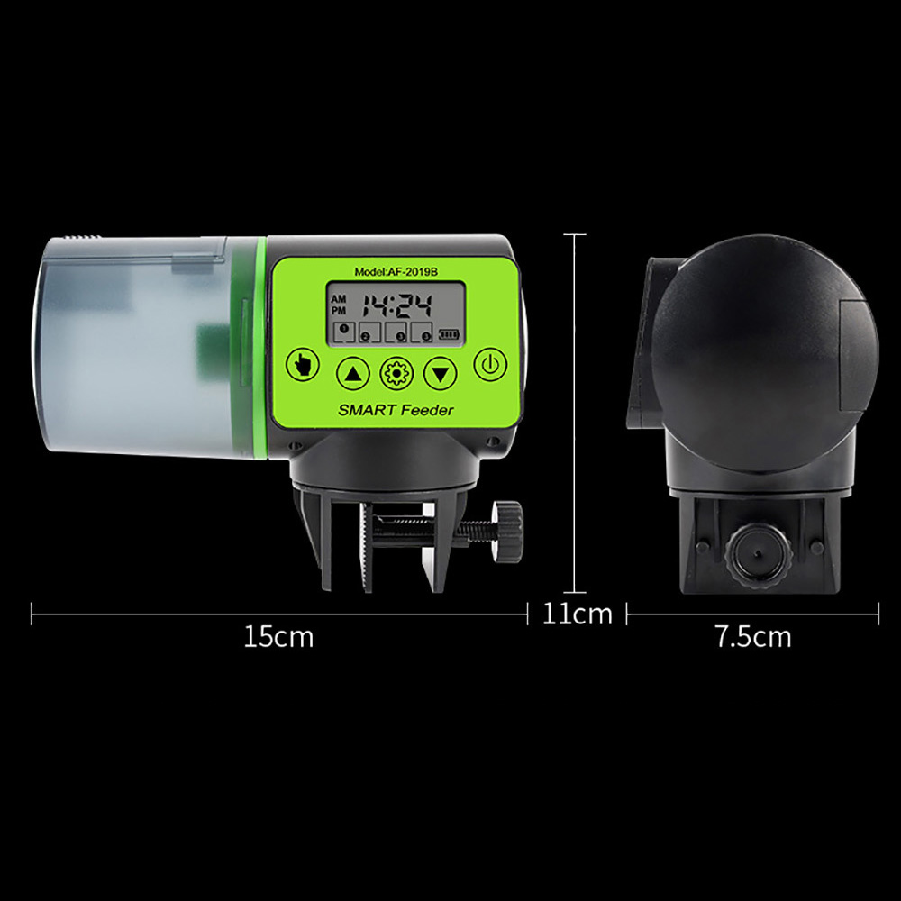 Digital Automatic Fish Feeder  - Aquarium Fish Electric review and price
