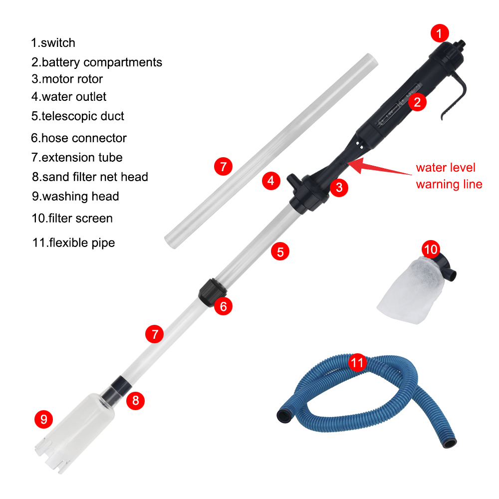 Electric Water Change Pump Gra - Aquarium Fish Electric review and price