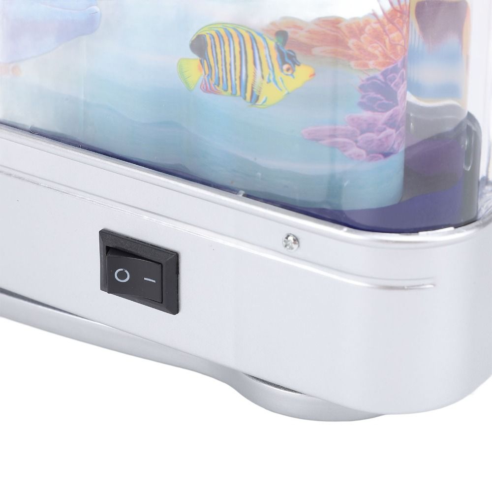Decorative LED Fake Fish Tank  - Aquarium Fish Exotic review and price
