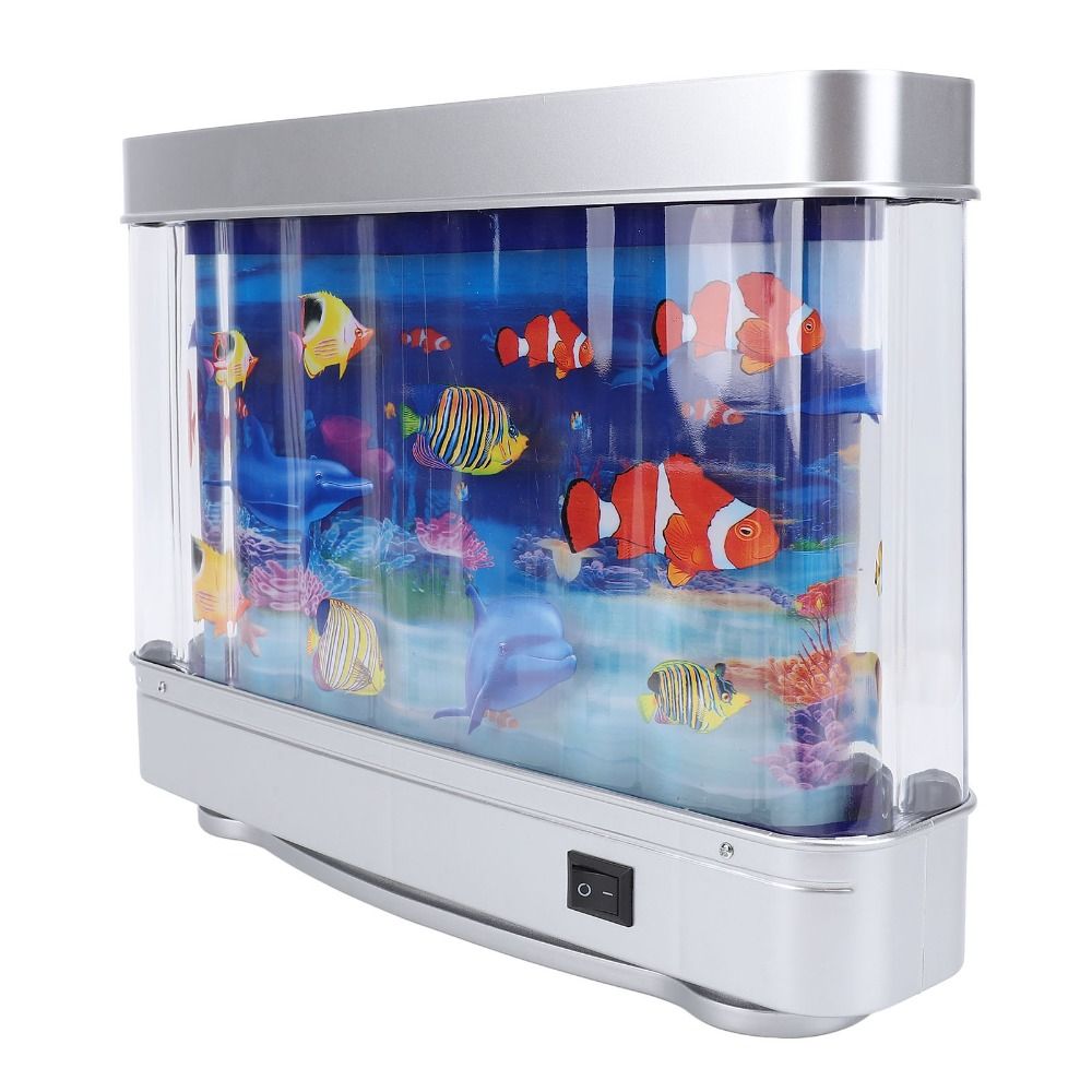 Decorative LED Fake Fish Tank  - Aquarium Fish Exotic review and price