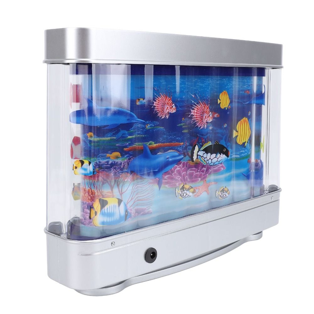 Decorative LED Fake Fish Tank  - Aquarium Fish Exotic review and price