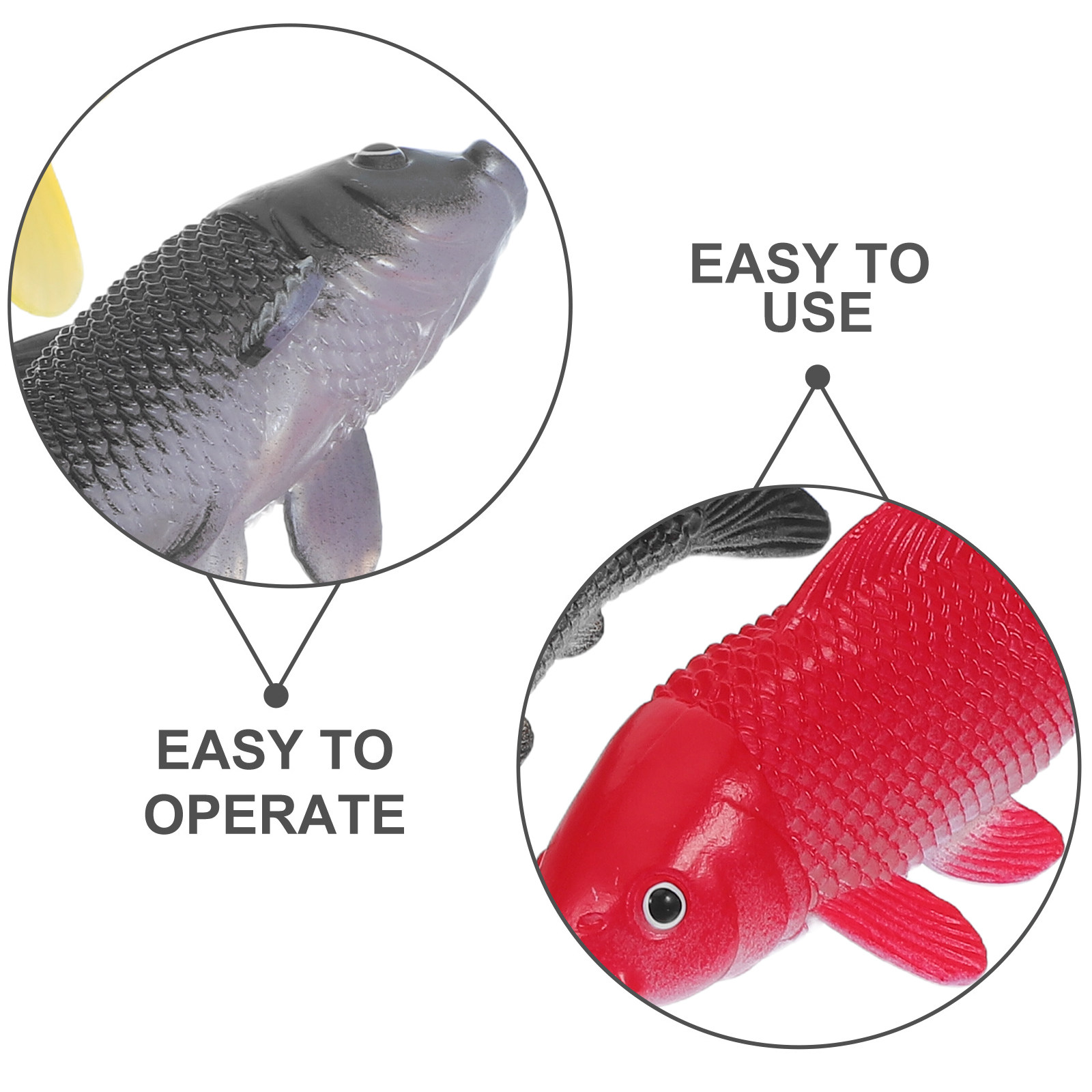 3pcs Fish Crafts Toys Realisti - Aquarium Fish Artificial review and price