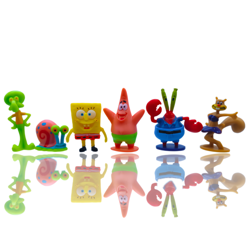 6pcs SpongeBob Fish Tank Decor - Aquarium Fish House review and price