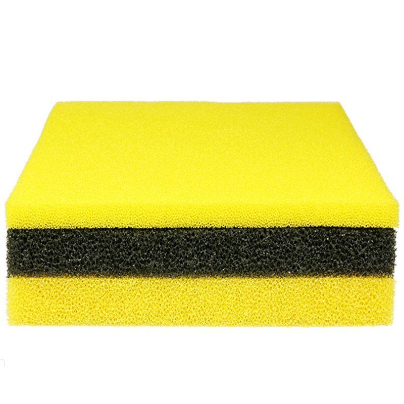 50cmx50cmx2cm Filtration Foam  - Aquarium Fish Yellow And Black review and price