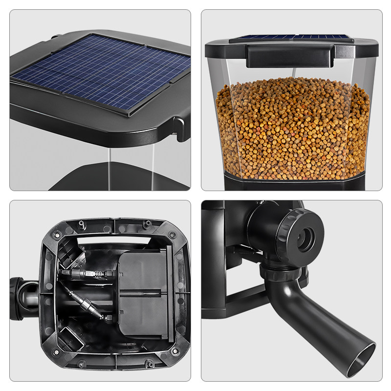 jebao solar koi pond outdoor f - Aquarium Fish Feeder Automatic review and price
