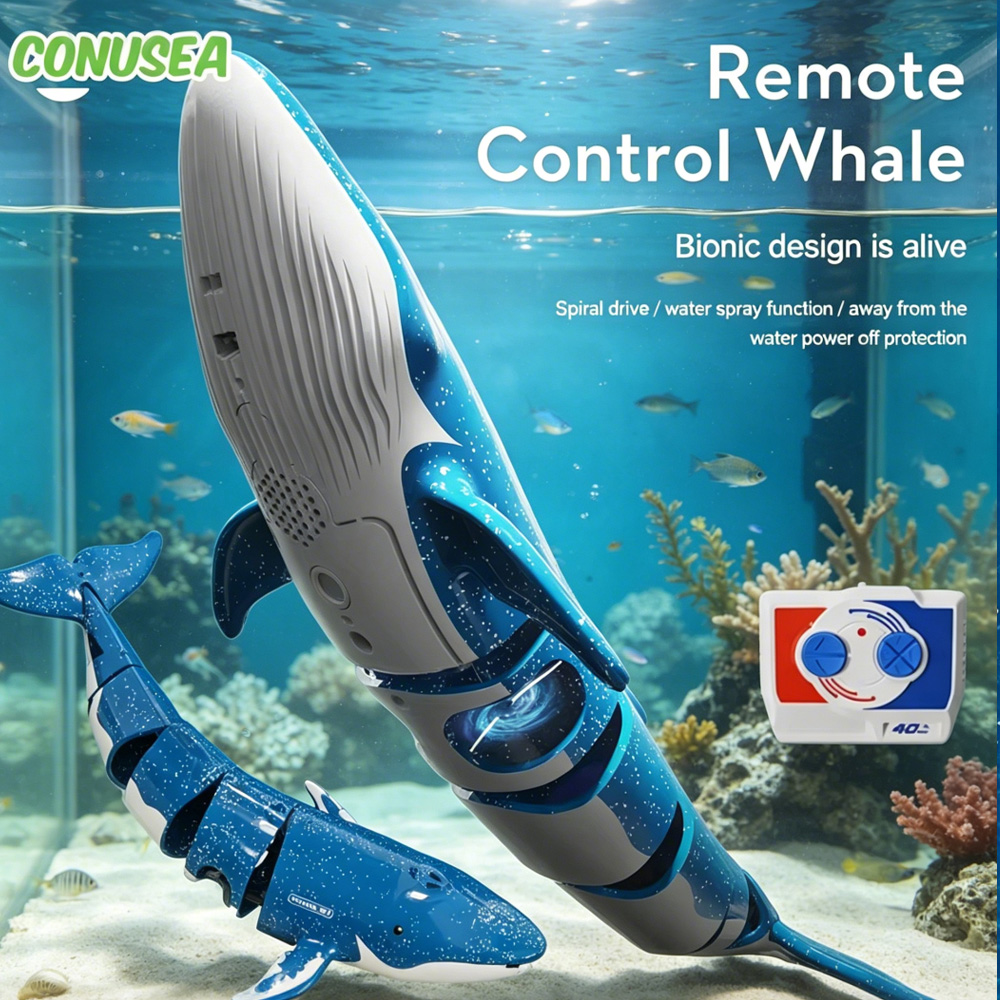 RC submarine Underwater Whales - Aquarium Fish Electric review and price