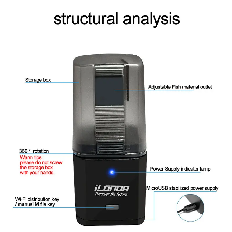 ilonda Automatic Aquarium fish - Aquarium Fish Feeder Automatic review and price