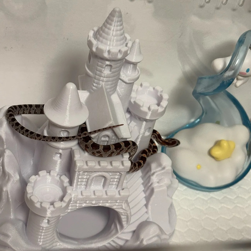 Fairy Tale Castle 3D Print Aqu - Aquarium Fish Hideout review and price