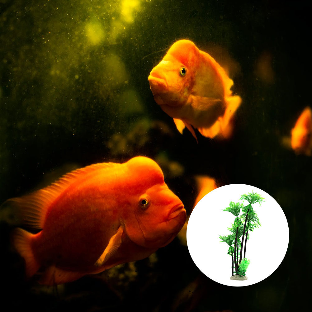 1Pcs Artificial Coconut Tree L - Aquarium Fish Artificial review and price