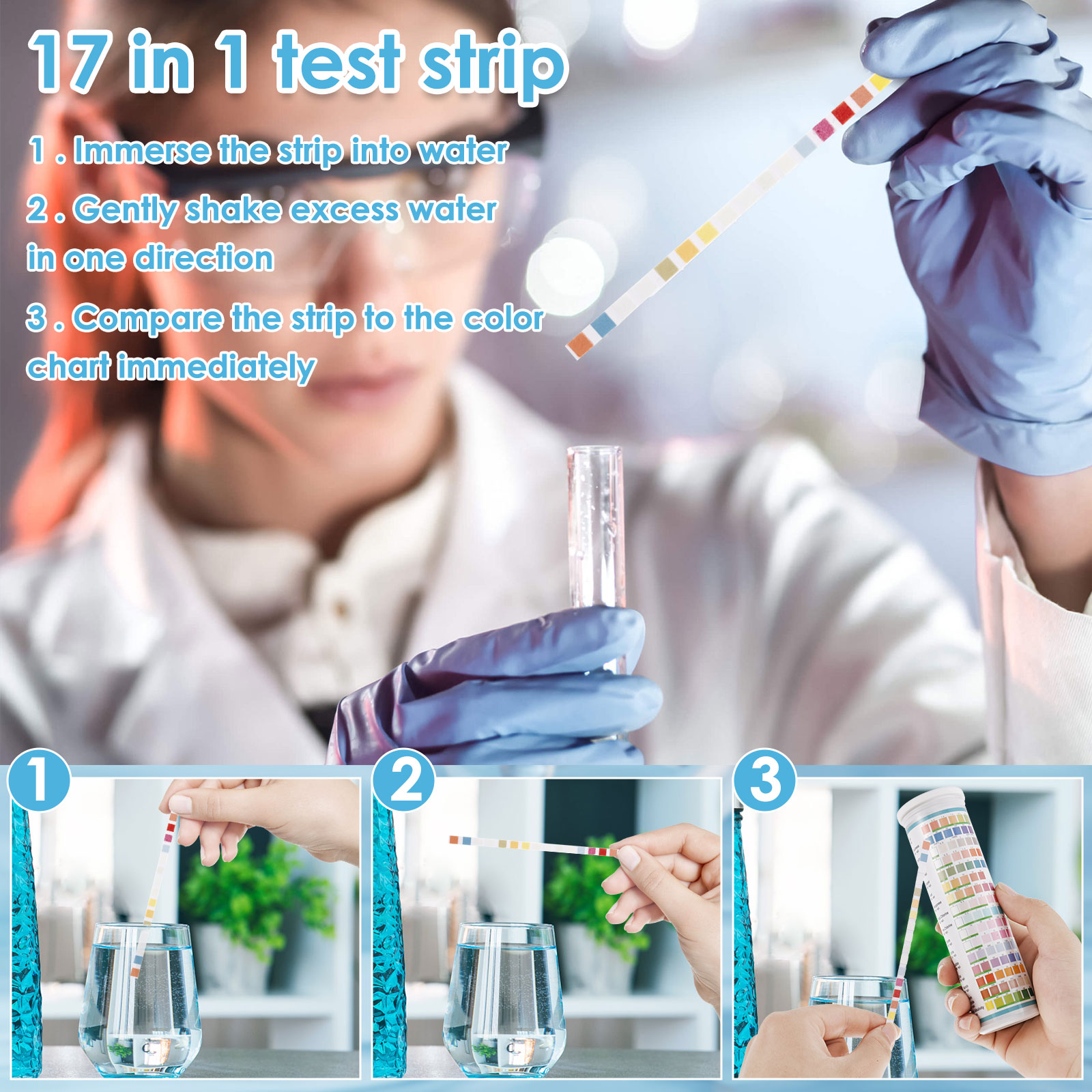 5-17 in 1 Aquarium Test Strips - Aquarium Fish House review and price