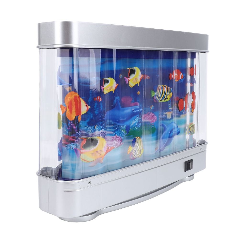 ​Relaxing​ LED Fake Fish Tank  - Aquarium Fish Exotic review and price