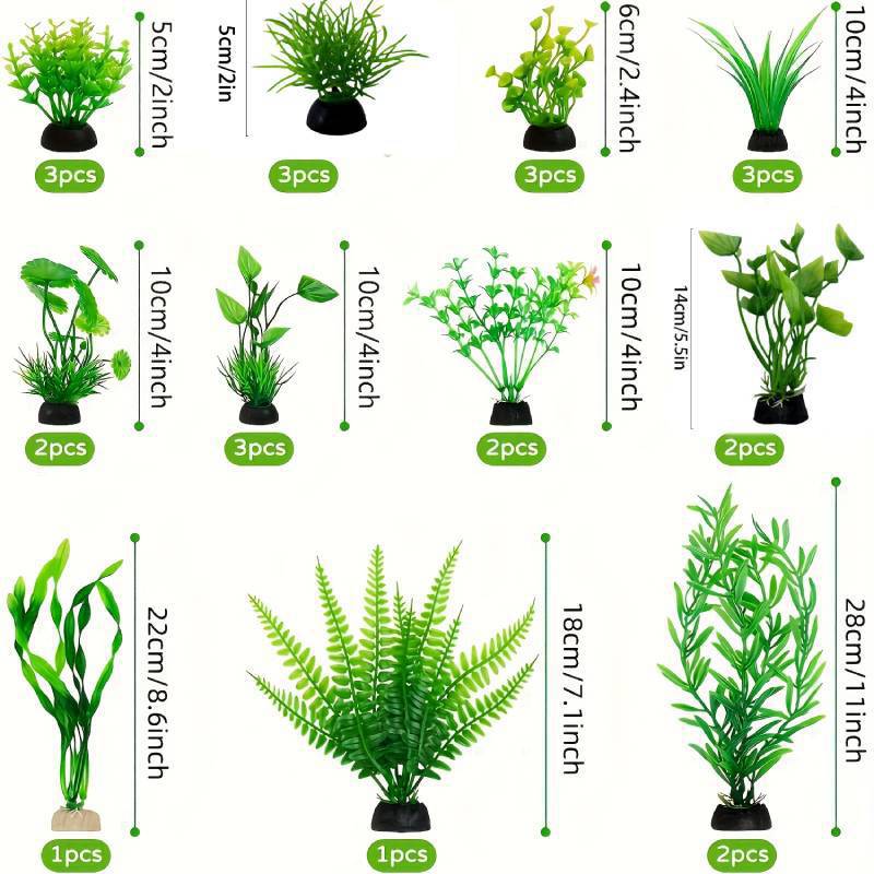 Aquarium Decor Set Artificial  - Aquarium Fish Artificial review and price